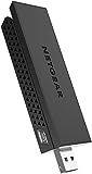 NETGEAR AC1200 Wi-Fi USB Adapter High Gain Dual Band USB 3.0 (A6210-100PAS), Black