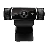 Logitech C922x Pro Stream Webcam – Full 1080p HD Camera