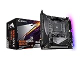 GIGABYTE B550I AORUS PRO AX (AM4 AMD/B550/Mini-Itx/Dual M.2/SATA 6Gb/s/USB 3.2 Gen 1/WiFi 6/2.5 GbE LAN/PCIe4.0/Realtek ALC1220-Vb/DisplayPort 1.4/2xHDMI 2.0B/RGB Fusion 2.0/DDR4/Gaming Motherboard)