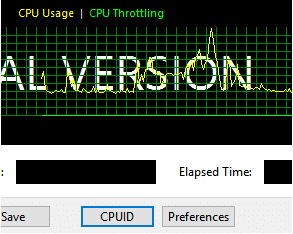 Click CPUID Button