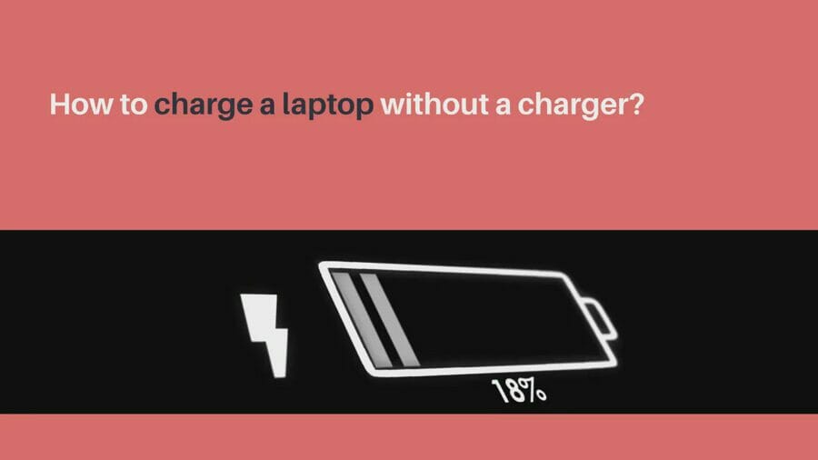 How to charge laptop with tv