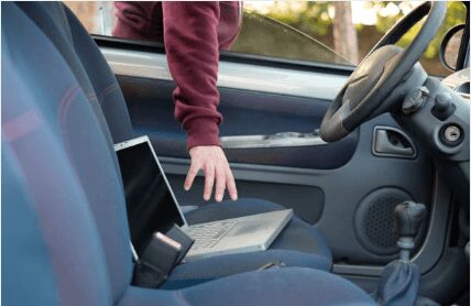 Can you leave a laptop in a hot car